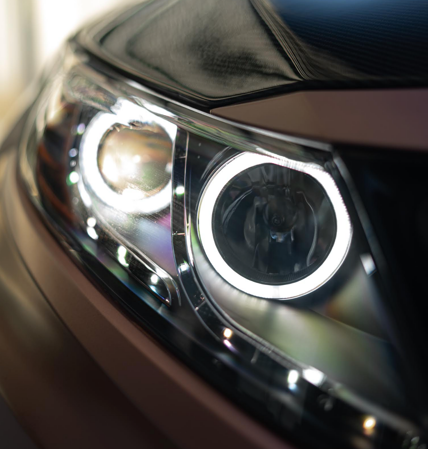 2011-2013 Kia Optima Anzo Headlights with Halo