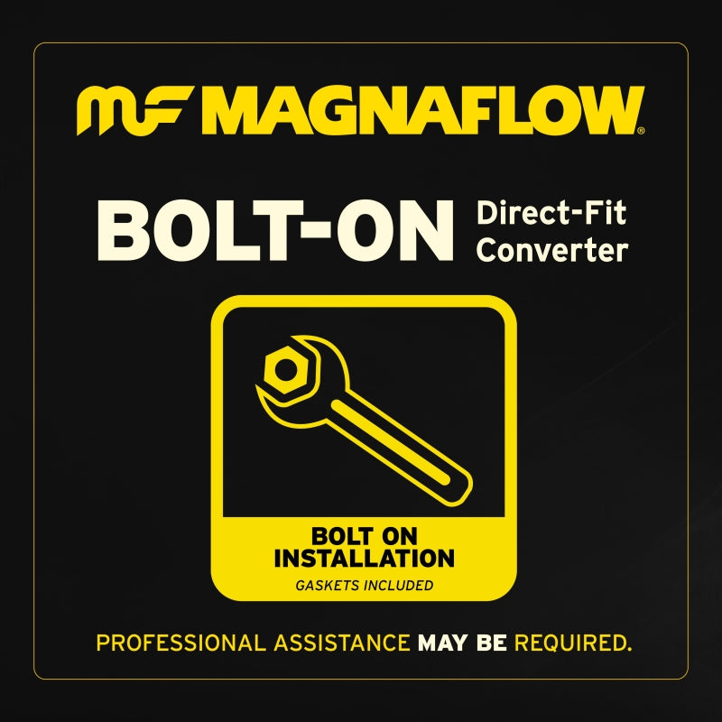 
                  
                    Magnaflow 2015 Sonata 2.4L Manifold Direct Fit Converter
                  
                