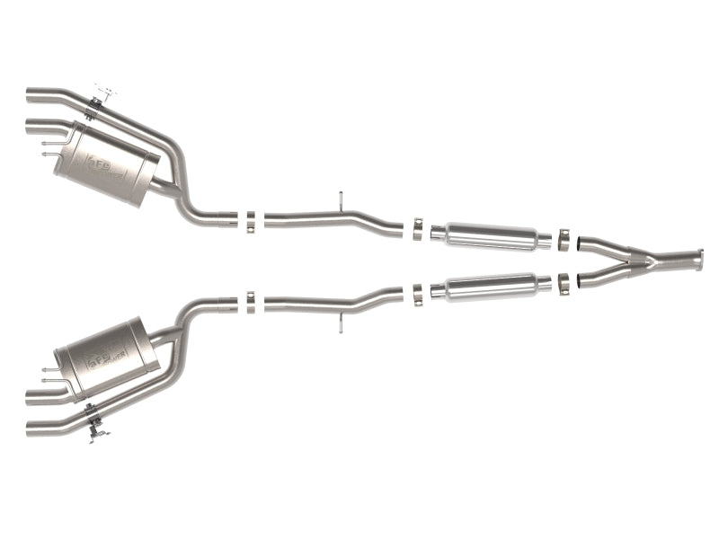 
                  
                    aFe 22-23 Kia Stinger L4-2.5L Turbo Gemini XV 3in to Dual 2-1/2in Cat-Back Exhaust System w/ Cut-Out
                  
                