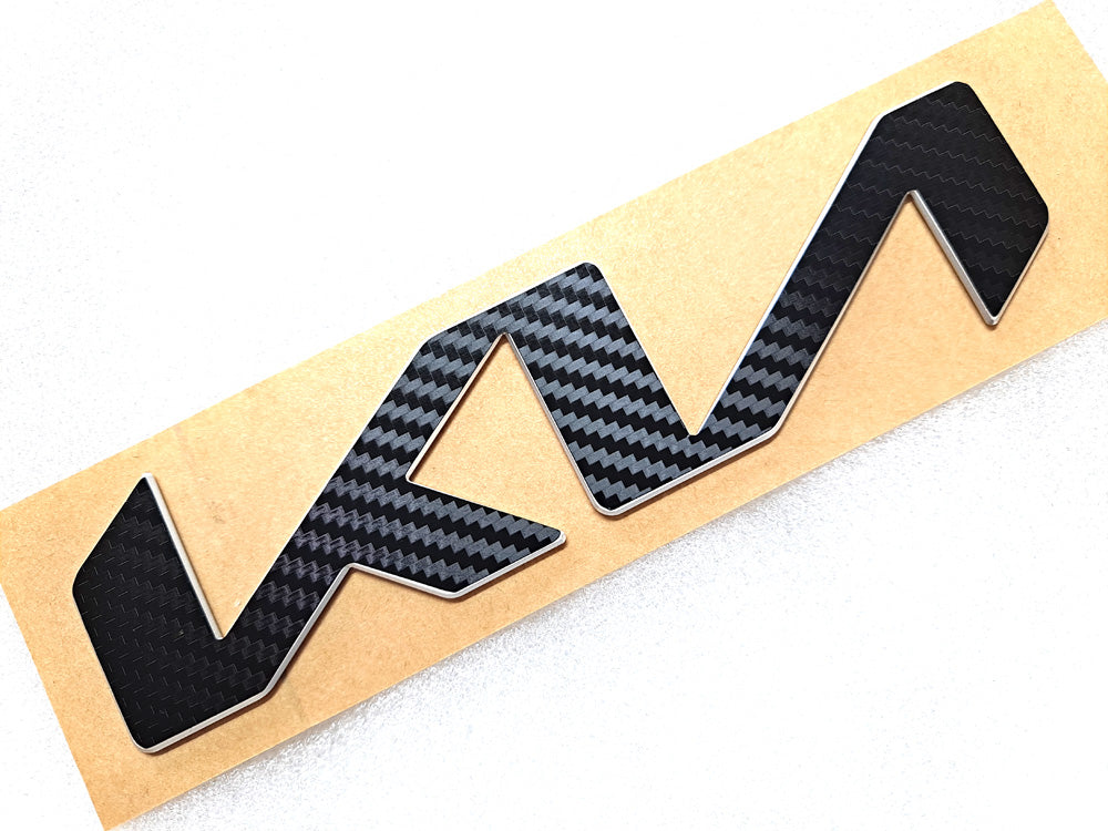KIA Emblem Overlay Decals (15.9cm length) – KM Tuned